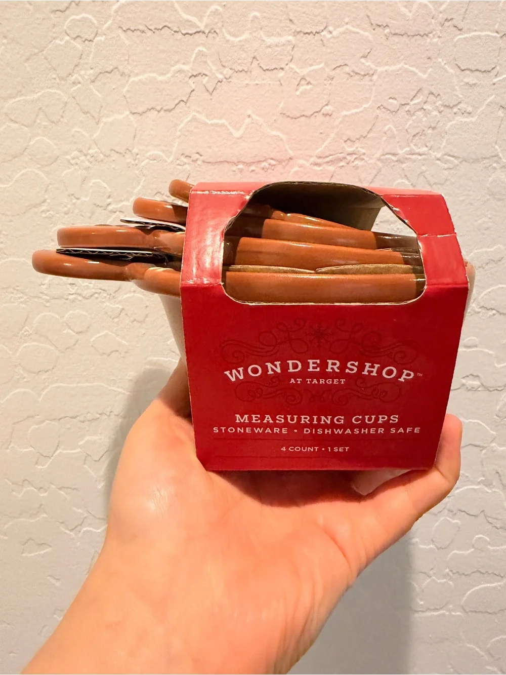 🌹 NEW - Wondershop Gingerbread Cookie Measuring Cups from Target